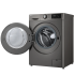 Machine à Laver LG VIVACE 8 Kg | Essorage 1400 Tours/min - Smart Inverter - F4R3TYG6P - Noir 