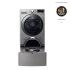 Machine à Laver LG 10.5 Kg | Lavante & Séchante - Essorage 1400 Tours/min - SMART Technologie - Silver 