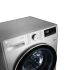 Machine à Laver LG 10,5 Kg | Lavante & Séchante - Essorage 1400 Tours/min - F4V5RGP2T - Silver