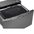 LG Machine à laver F8K5XNK4 Smart TWINWash™(2KG) Silver 1400 Tours