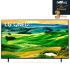 Tv LG 65 Pouces UHD 4K | SMART tv - Avec Récepteur Intégré - 65QNED806QA - Noir
