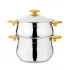 Couscoussière OMS Inox 18/10 Gold 5 L