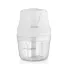 Mini Hachoir Rechargeable KIWI KC-8204, Bol Verre + 3 Lames