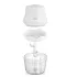 Mini Hachoir Rechargeable KIWI KC-8204, Bol Verre + 3 Lames