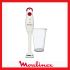 MOULINEX Mixeur Plongeant DD1001EG TURBOMIX (350 W) Blanc