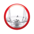 Blender Moulinex UNO LM2201B1 | 350 W -  1.25 Litres - Blanc 