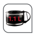 Cafetière MOULINEX UNO 800 W | FG121811 - 8 à 9 tasses - Noir 