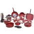 Batterie de Cuisine OMS set de 24 Pcs | 3074 - Granite