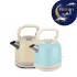 Pack 2 Bouilloires Électrique KIWI KK-3340W Crème & Bleu Ciel
