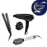 Pack REMINGTON : Brosse Soufflante + Lisseur + Sèche Cheveux