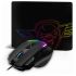SPIRIT OF GAMER Pack Souris & Tapis Gaming PRO-M3 Noir RGB