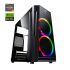 Spirit Of Gamer Pc de Bureau GAMER (RYZEN 5 5500/8Go/480SSD/RTX3060) Noir RGB