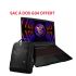 Pc Portable MSI Thin GF63 | Intel i7  - 12 Gén  -  8Go  - 512SSD  +   SAC A DOS  -  Pc Gaming