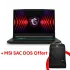 Pc Portable Gamer MSI | THIN 15 B13UCX | i7 13620H-32Go-512SSD-RTX2050-FD Noir