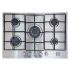 Plaque de cuisson CL 5 Feux | à Gaz - 75cm -  266IXL  -  Inox 