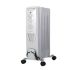 BIOLUX Radiateur Bain Huile M.RB-1503 (1500 W) Blanc 7 Éléments