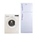Réfrigérateur MONTBLANC DeFrost 350 Litres | FW 35.2 - Blanc + Machine à laver CL 5 kg
