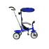 RODEO Bicyclette Tricycle T15R Rose + Canne Directionnel & Pare-Soleil