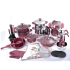 Batterie de cuisine OMS set de 38 Pcs | 3094 - Granite