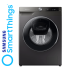 Samsung Machine à Laver WW90T654DLN Eco Bubble (9 kg) Inox Hublot 1400 Tours