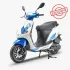 Scooter ZIMOTA Vague PIZ 124CC | 4 Temps - Blanc/Bleu
