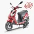 Scooter ZIMOTA Vague PIZ 124CC | 4 Temps - Rouge