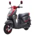 Scooteur FIRST COSTA 49CC | 2 temps - Noir & Rouge 