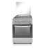Cuisinière à gaz 4 FEUX SOTACER | TGG 7603S - 60 cm -  Silver