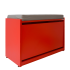 Porte Chaussures BANQUETTE 9 paires PC27  Chêne brut | SOTUFAB 