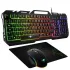 Ensemble Gaming 3 en 1 Spirit of Gamer : Clavier + Souris + Tapis – Noir