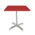 Table Bistrot WZ DECORS 70x70cm | Socle aluminium en X - TBIS112 