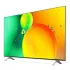 Tv LG 55 Pouces 4K UHD NANO CELL | Avec un Récepteur intégré - Smart Android Tv - 776QA - Noir 