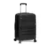 VALISE TITOU INCASSABLE PETIT MODEL 15KG NOIR BRILLANT  