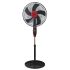 Ventilateur sur pied silencieux TOUCH | Avec télécommande - 40121 - Noir 