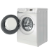 Machine à laver Whirlpool 6 kg | Essorage 1000 Tours/min - WMTA 6101 NA - Inox 