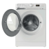 Machine à laver Whirlpool 6 kg | Essorage 1000 Tours/min - WMTA 6101 NA - Inox 