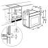 ZANUSSI Four Gaz / Électrique ZOG 21311 XK (64 Litres) Inox