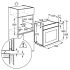 Four Encastrable Électrique Statique | 56 Litres - ZOB10401XK - Inox 