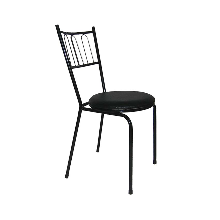 Chaise bistro KANIL en PVC | 40441 - Noir