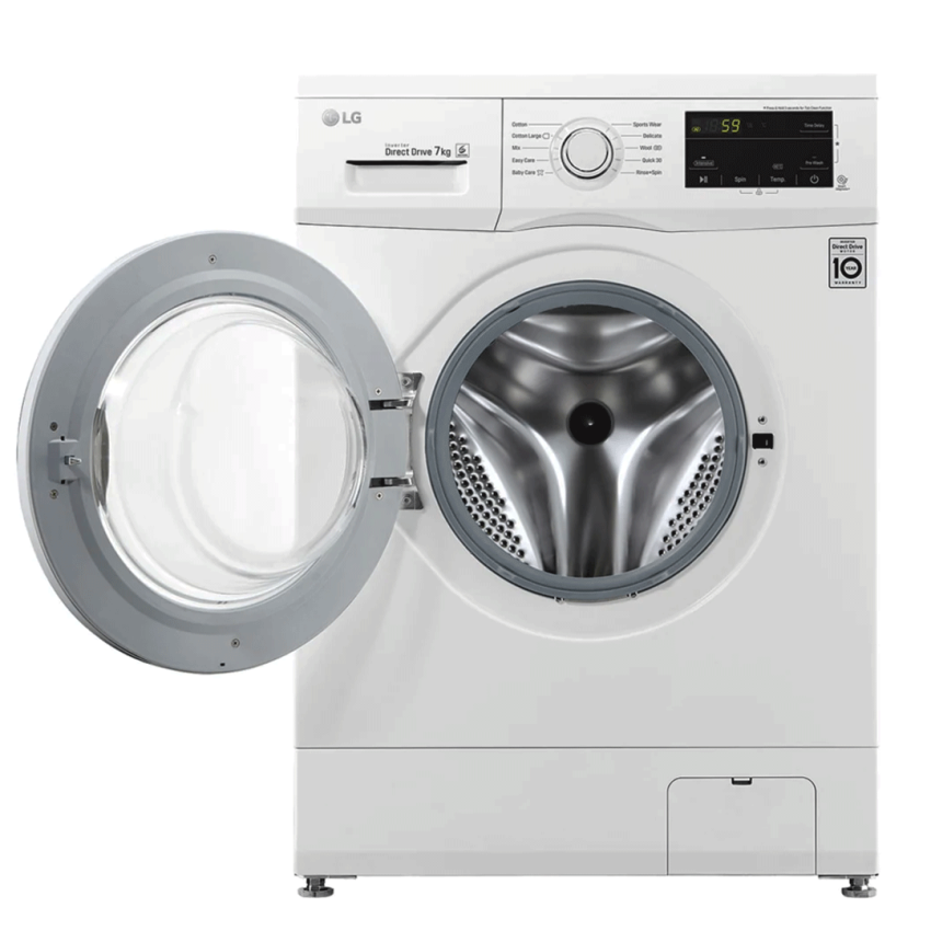 Machine à Laver LG 7 KG | Essorage 1200 Tours/min - Smart DD - FH2J3QDNG0P - Blanc