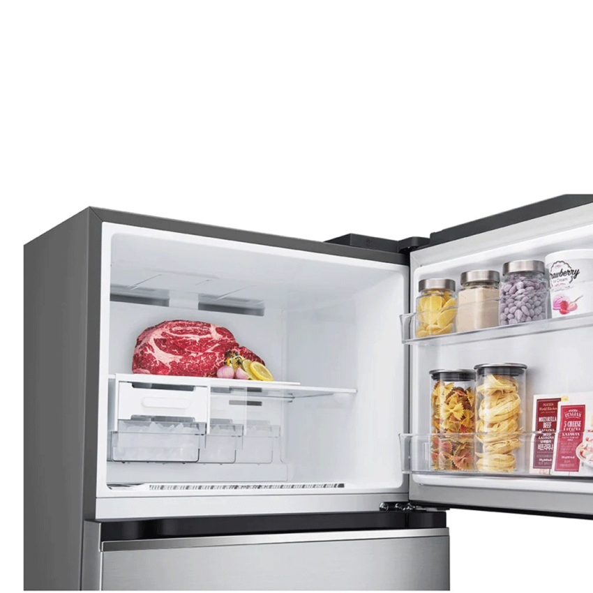 Réfrigérateur LG 315 Litres No Frost | Smart Inverter - Platinum Silver 