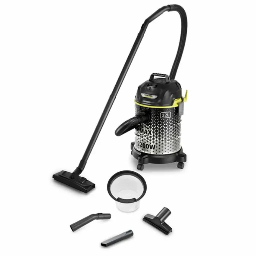 Aspirateur Haute Pression Karcher DVAC | 2200wtt - Cuve 22L - Noir 