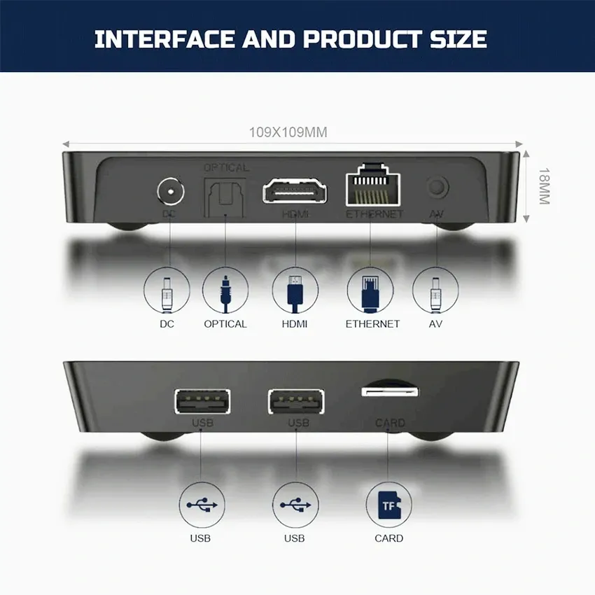 BOX TV ANDROID 16Go 4K UHD | X96Q PRO - ALPHA TV