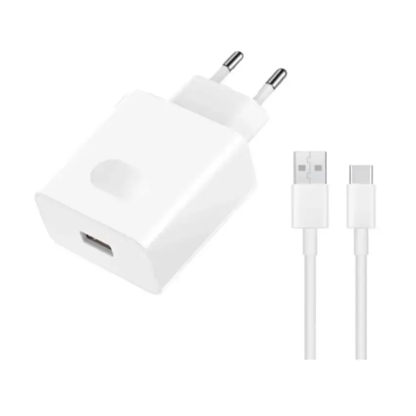 Adaptateur HONOR 35W Fast | charge & Cable de Type C - Blanc 