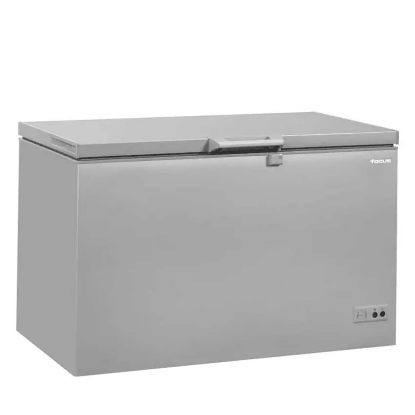 Congélateur  FOCUS 407 Litres | DeFrost -  Ref FC4001X - Gris 