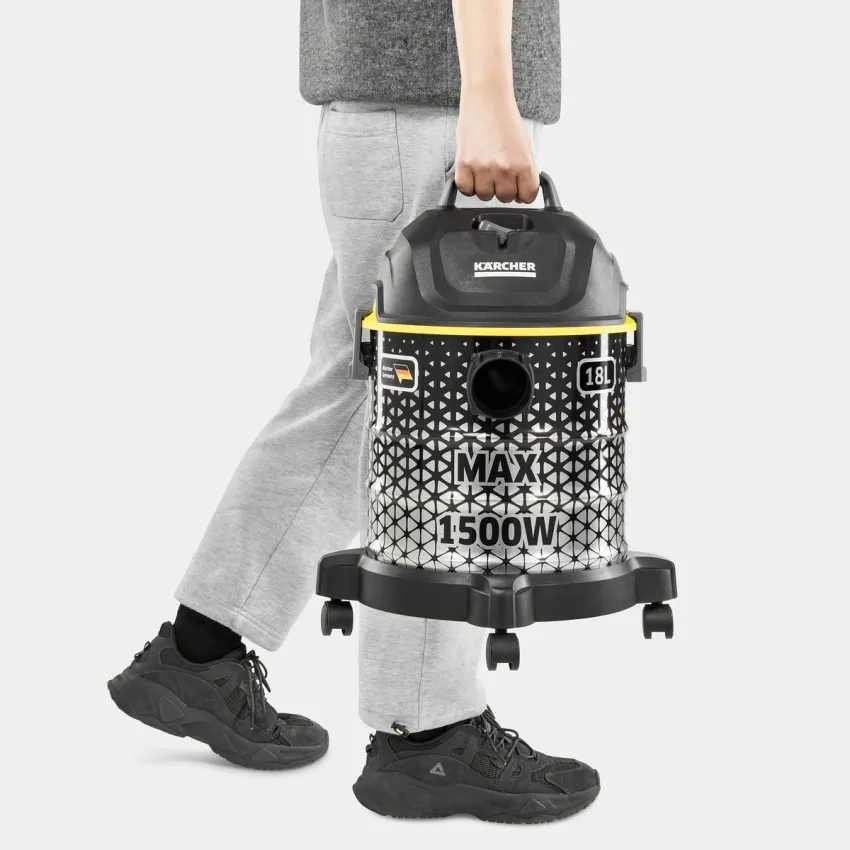 Aspirateur Karcher DVAC  | 1500wtt - Noir