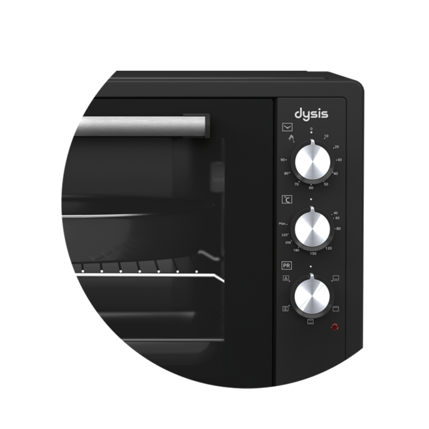 Four Electrique DYSIS 70 Litres | 1800 Watts - DM7000 - Mini-Four - Noir