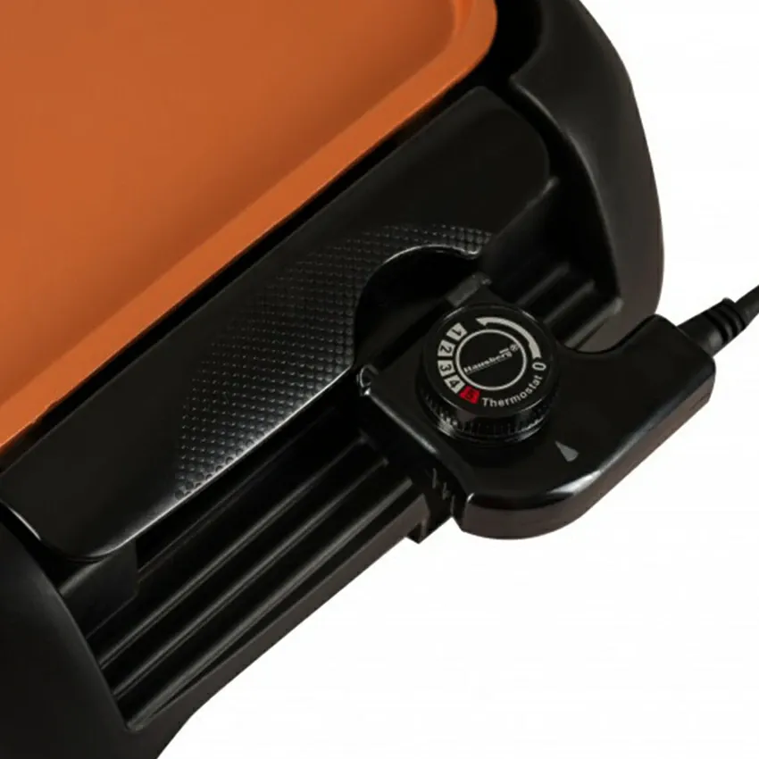 Plancha Grill électrique HAUSBERG 1250W | HB-535 - Noir