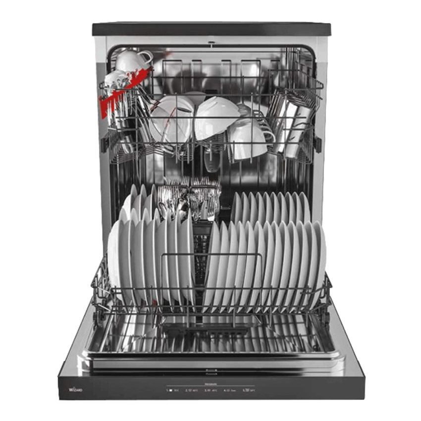 Lave Vaisselle HOOVER 13 Couverts | HSPN1L390PA/80E - Gris 