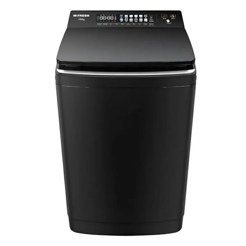 lave linge FRESH 15 Kg | Essorage 800 Tours/min - FTM-15B - Noir
